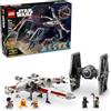 LEGO Star Wars TIE Fighter & X-Wing Mash-up Building Toy Set - Regalo per Natale per ragazzi e ragazze, età 9+ - W/4 Star Wars Minifigure Toys - 75393