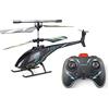 FLYBOTIC - Hélico Air Mamba - Elicottero telecomandato da 18 cm con effetti luminosi per bambini e adulti - 2 canali di controllo - Infrarossi - Batteria ricaricabile - Uso interno - Dai 10 anni