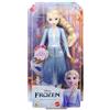 Mattel Disney Frozen Elsa, bambola cantante alla moda, avventura cantante in abiti caratteristici, canta dove non c'era nessuno dal film Disney La regina del ghiaccio II HXD32