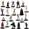 Disney Store set da gioco ufficiale mega-figurine Star Wars, 20 pz, personaggi interamente scolpiti, include Luke Skywalker, Yoda, Obi-Wan Kenobi, Rey, Darth Vader e BB-8 - per bimbi dai 3 anni in su