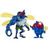 PlayMates Super Fly Guy - Tartarughe mutanti, 11,4 cm, Panic! PlayMates 2024 Movie Turtle Figures, Ninja che si unisce a Super Fly