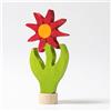 Decorazione per compleanno Grimm's, 224 fiore rosso