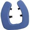 SZLIFE Cuscino per sedile WC rialzato, sollevatore elevato, leggero, universale, più spesso, per bagno, anziani, viaggi, Blu