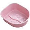 Generic Vasca per pediluvio Vasca per pediluvio Vasca per pediluvio Secchio per lavaggio piedi in ammollo Pedicure Casa, Rosa
