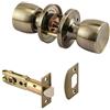 prime-line MP65032 1 Passage knob, Fits 2 - 3/e 2 - 3/ Backset, tulipano, in ottone anticato, 1 set