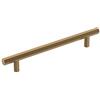 Amerock | Tirante per armadietti | Bronzo champagne | 160 mm (160 mm) da centro a centro | Calibro | Confezione da 1 | Maniglia per cassetti | Maniglia per armadio | Hardware per armadietti
