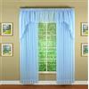 Today's Curtain Emelia - Pannello in voile originale, 214 cm, blu cielo, 152,4 cm di larghezza x 213,4 cm di lunghezza