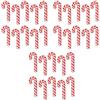 Beistle S22032AZ3 - Mini ritagli a forma di bastoncino di zucchero, 19 cm, confezione da 30, colore: Rosso/Bianco