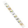 GTV Striscia LED 2m Flash 3528 60 LED/m, autoadesiva con nastro adesivo 3M, dimmerabile, 12V DC, 4,8W/m, bianco caldo 3200K per mobili luce indiretta