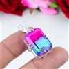 Ciondolo Fatto A Mano In Argento Sterling 925 Multi Tourmaline AS-91