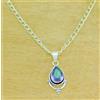 Ciondolo Fatto A Mano In Argento Sterling 925 Con Gemma Mystic Topaz B-32
