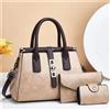 SET 3 IN 1 BORSA DONNA + PORTAFOGLIO + POCHETTE | STILE E PRATICITÀ