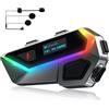 OEM Auricolare Bluetooth per moto con luci RGB e cancellazione del rumore