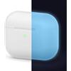 OEM Custodia in silicone per AirPods Pro, blu Nachtglow, funzione protettiva, custodia in silicone, compatibile con Apple AirPods Pro, custodia di ricarica