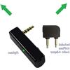OEM Splitter Bluetooth per aereo - Splitter audio per aereo - Adattatore per aereo compatibile con AirPods