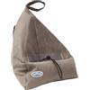 OEM Cuscino da viaggio con funzione di poggiatesta - Supporto per laptop e tablet - Valigia con sedile - Sedia da viaggio in pelle color moka