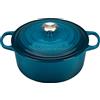 LE CREUSET Cocotte Evolution in Ghisa 26 cm Deep Teal