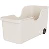 F Fityle Cesto portaoggetti Scatole portaoggetti con ruote Organizzatore cosmetico Organizzazione Contenitore portaoggetti Organizzatore Cestino per, 36,3 cm x 15 cm x 23 cm