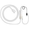 F Fityle Pompa autoadescante a sifone elettrico, pompa per travaso vino, facile da usare, multifunzione USB, compatta, con tubo flessibile, leggera per, Tubo 1.6 M