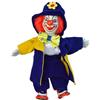 Sharplace Figura di clown in porcellana, ornamento, collezione artigianale, esposizione per scaffali, novità, decorazione, centrotavola per feste in negozio di