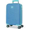 Disney Valigia da cabina Joumma Disney "Traveling with Stitch" Blu 36x55x20 cm Rigida 2,4 kg Lucchetto a combinazione laterale ABS 2,4 kg 32 L Bagaglio a mano