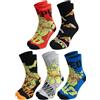 United Labels 5 paia di calzini multicolore Teenage Mutant Ninja Turtles, 40-45