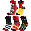 United Labels 5 Paia di Calzini Uomo Disney Mickey Mouse Multicolore 40-45 Calze Uomo Calze Uomo Calze Uomo, multicolore, 40-45