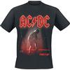AC/DC PWR UP Angus Live Unisex T-Shirt Nero M 100% Cotone Regular