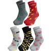 United Labels 5 paia di calzini DC Comics Justice League per uomo, 40-45, calzini da uomo, calze da uomo
