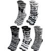 United Labels 5 Paia di Calzini Star Wars da Uomo, Nero, Bianco, Multicolore, 40-45