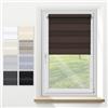 Tuki Systems Tenda a Rullo a Doppio Strato Giorno e Notte, Veneziane da Interno, Tende per Finestre, Tendine Finestra a Vetro, Senza Foratura, Su Misura, 27 Colori, Larghezza 30-120, Altezza 60-220 cm
