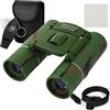 Ryaco Binocolo, 8 x 21, forte ingrandimento, piccolo, resistente agli urti, Adatto a principianti e amatori, regalo di Pasqua, birdwatching, visite turistiche, campeggio