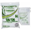 6 Sacchetti Compatibili in microfibra per Vorwerk Folletto VK135 VK136