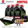 MOTUL / HIFLO KIT TAGLIANDO SUZUKI DL 1000 V-STROM 2006 OLIO MOTUL 5100 FILTRI CANDELE