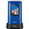 BRONDI AMICO PREZIOSO DUAL SIM 2.8" 32M+32M TASTI GRANDI TASTO SOS FOTOCAMERA 1.3 MP BLUE METAL - 10279001