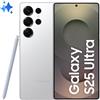 SAMSUNG S938 GALAXY S25 ULTRA 5G DUAL SIM Ai 6.9" OCTA CORE 256GB RAM 12GB 5G EUROPA TITANIUM WHITE SILVER - SM-S938BZSDEUB