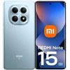 XIAOMI REDMi NOTE 15 5G DUAL SIM 6.77" OCTA CORE 128GB RAM 6GB 5G EUROPA GLACIER BLUE - MZB0LWHEU