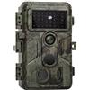 GardePro A3S Fototrappola Infrarossi Invisibili 64MP 1296P H.264 Vidéo, 0,1s Tempo di Attivazione Fotocamera da Caccia Visione Notturna Fino a 30m, No-Glow IR LEDs, IP66