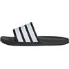 adidas Unisex - Adulto Adilette Comfort 2.0 Slides Sandal, Core Black/Core Black/Carbon, 39 EU