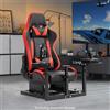 Marada Supporto Per Giochi Di Volo Con Sedile Rosso Per Thrustmaster A10C Hotas
