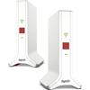 AVM Ripetitore di rete FRITZ!Repeater FRITZ!Mesh Set 4200 Mbit/s Rosso, Bianco