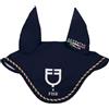 Equestro Cuffietta con piping tricolore Equestro X FISE