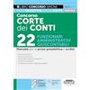 Edizioni Simone Concorso Corte dei Conti 22 Funzionari amministrativi e giuscontabili - Manuale per le prove preselettiva e scritte