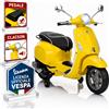 Moto Vespa Primavera Elettrica per Bambini 12V Licenza Ufficiale Piaggio Sedile