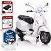 Vespa Primavera Elettrica per Bambini 12V Licenza Ufficiale Piaggio Sedile Pelle