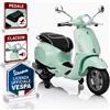 Moto Vespa Primavera Elettrica per Bambini 12V Licenza Ufficiale Piaggio Sedile