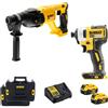 DEWALT Kit Elettroutensili Dewalt DCK2023M2T-QW 18V 4Ah