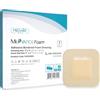 MedVanceTM Schiuma - Medicazione in schiuma idrofila adesiva con bordi 10 cm x 10 cm (imbottitura 5 cm x 5 cm) Scatola da 5 medicazioni