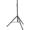 K&M 21436 Supporto per altoparlante in alluminio nero - ø 3,5 cm, fino a 40 kg, con treppiede e ammortizzatore - leggero e resistente