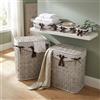 MIlani Home set di 5 cesti porta biancheria